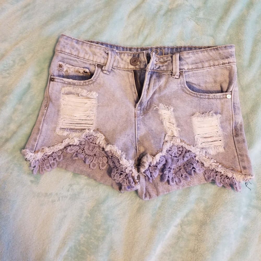 Jean shorts